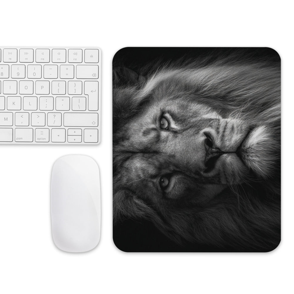 Lion Face - Mouse pad