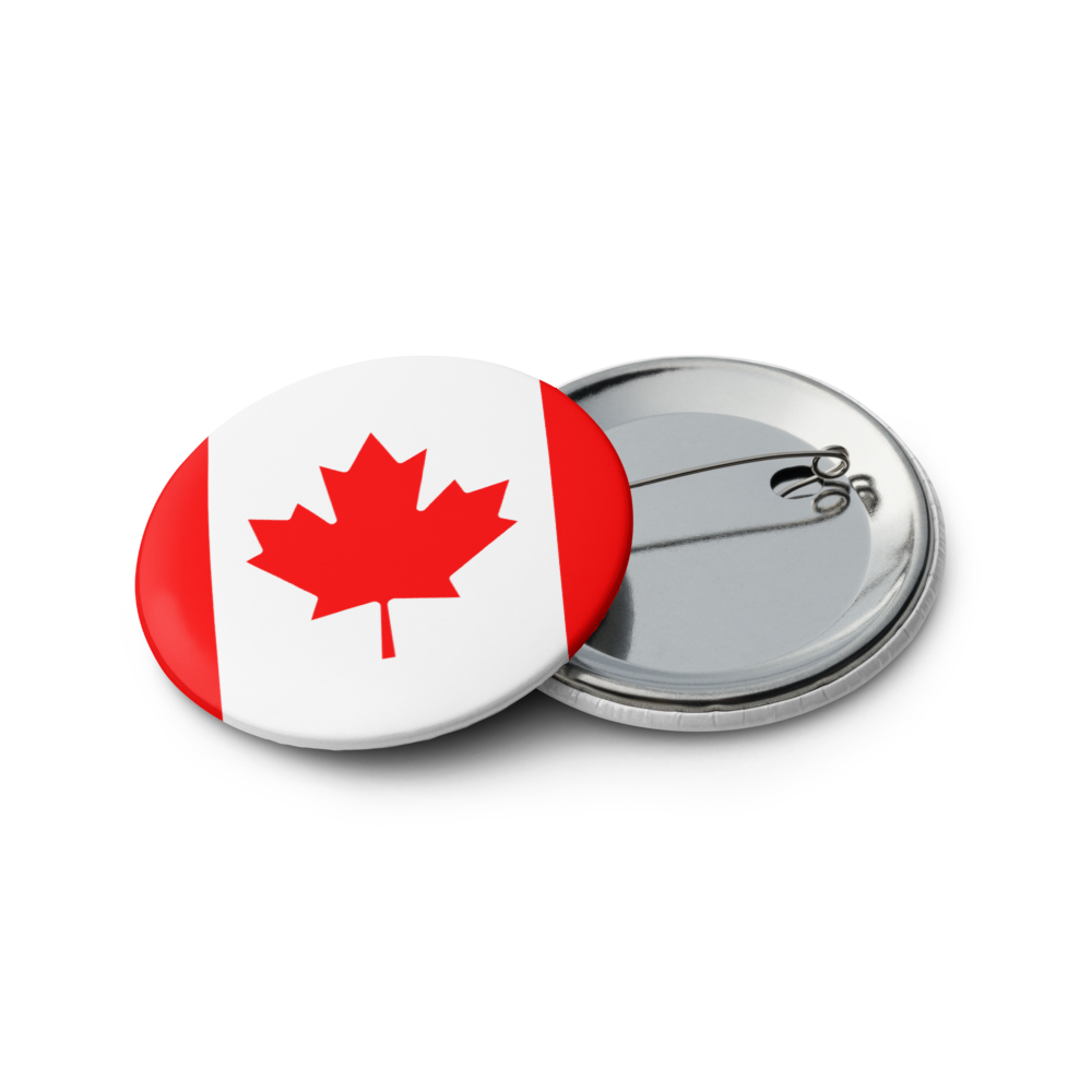 2.25" Canada Pins, Badges, I am a Proud Canadian