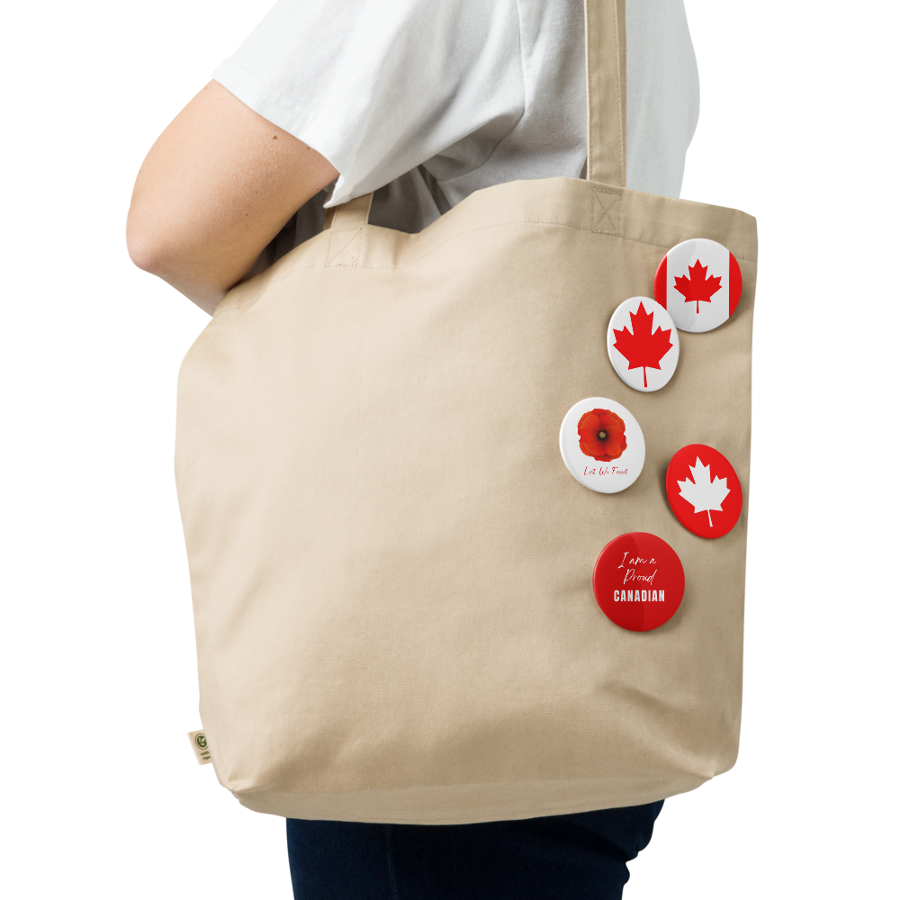 2.25" Canada Pins, Badges, I am a Proud Canadian