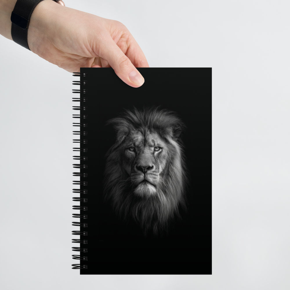 Lion Face, Spiral notebook