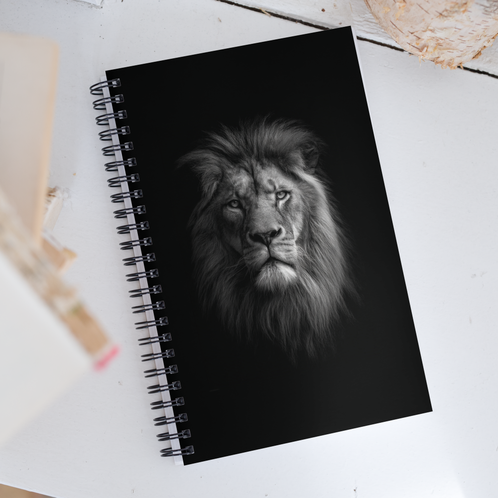 Lion Face, Spiral notebook