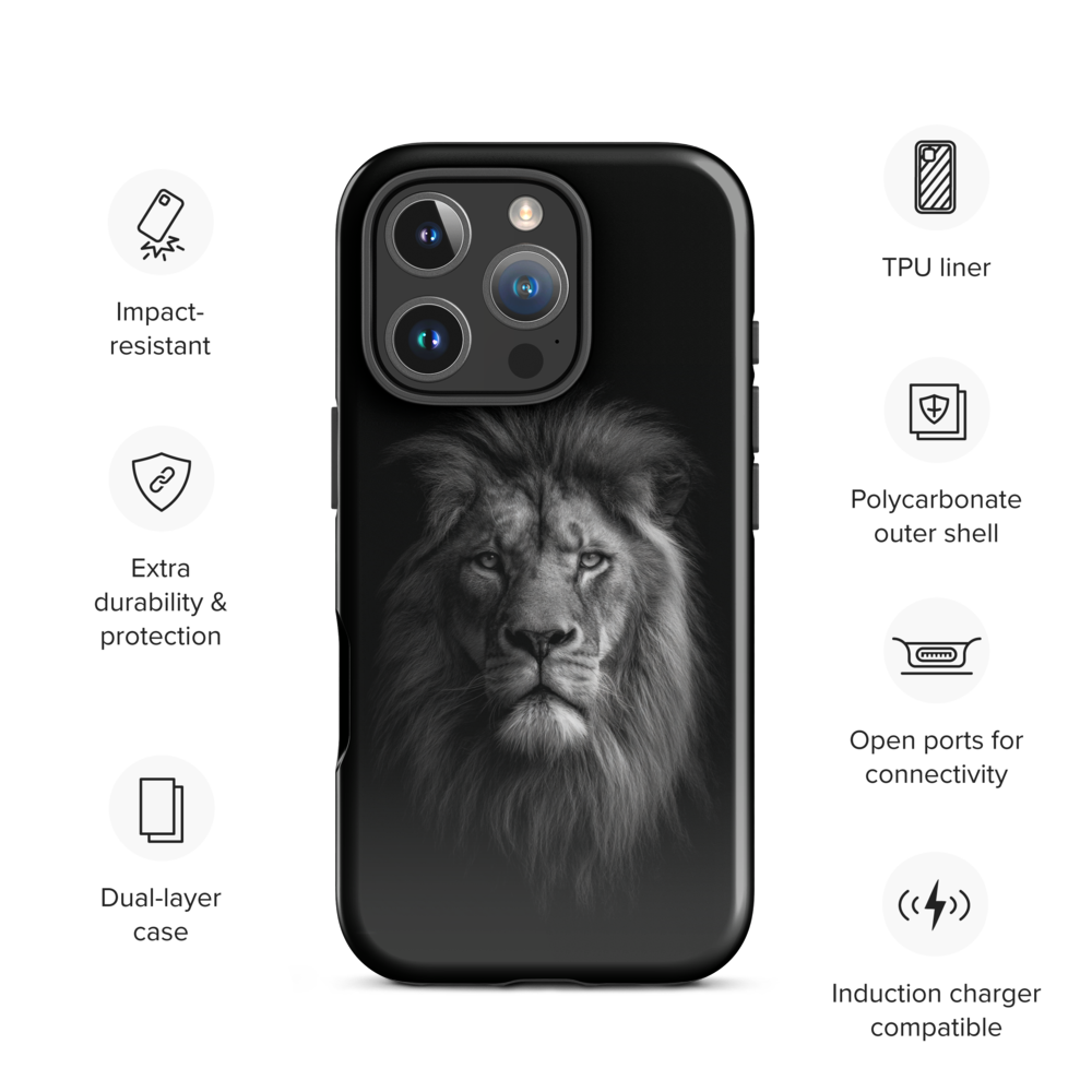 Lion Face Tough Case for iPhone®