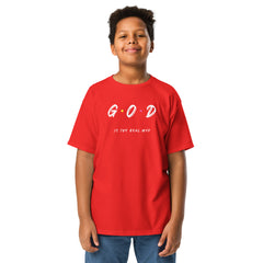 God Is The Real MVP | Unisex Heavy Cotton Tee | Faith T Shirt | Christian Tee | Kids | Adult T Shirt